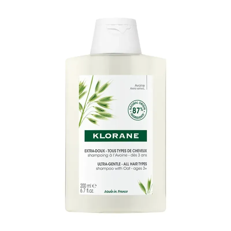 Chilipir Sampon Lapte de Ovaz, 200ml, Klorane